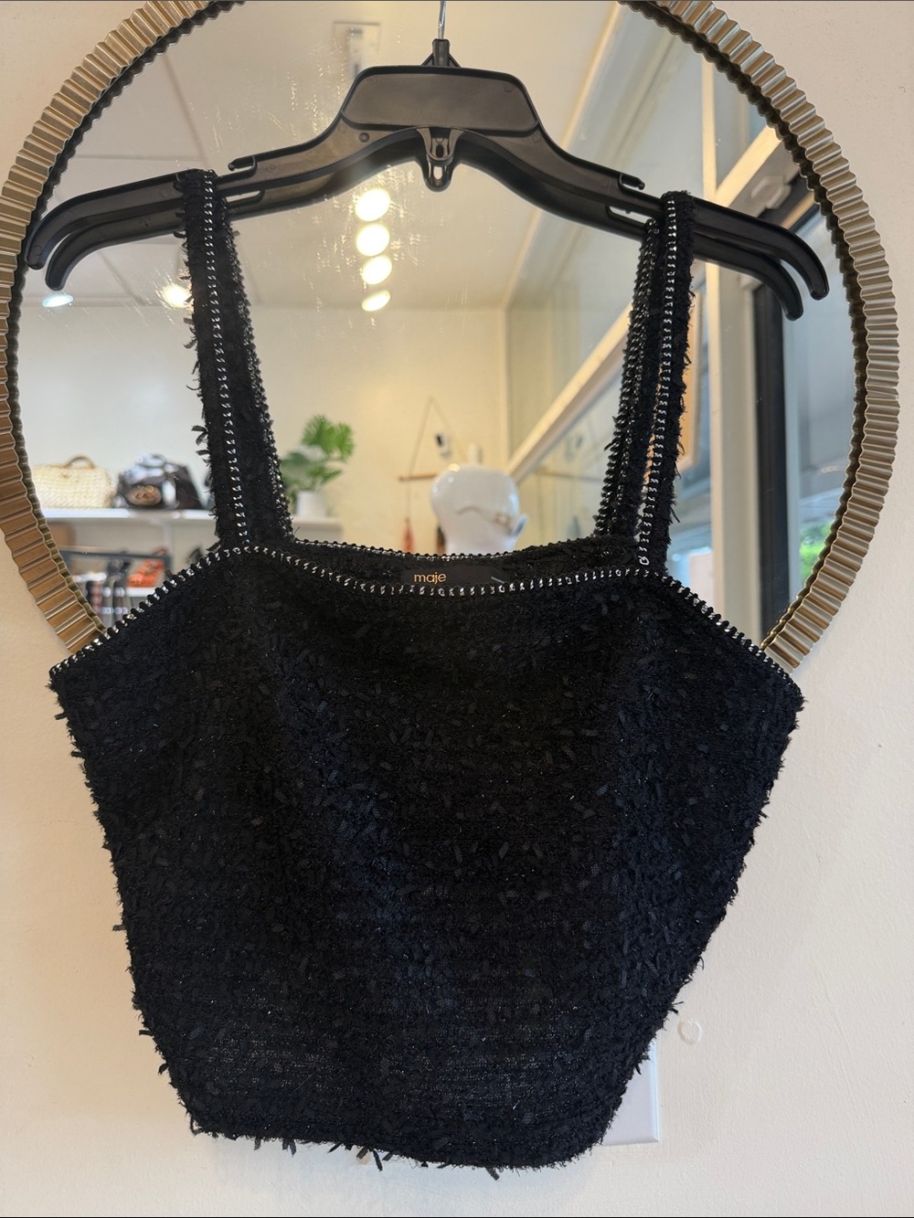 Maje Black Size 3 Shirt